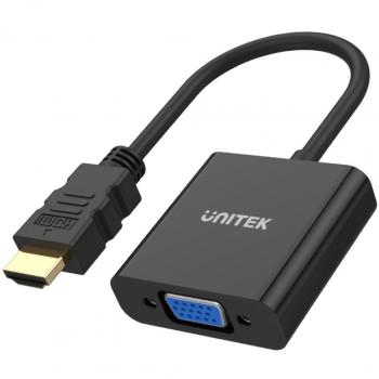Adaptador HDMI a VGA y Audio UNITEK Y-6333