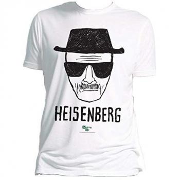 Camiseta Blanca Heisenberg Breaking Bad Talla S
