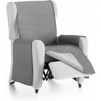 Eysa Oslo Funda, Poliéster, Gris, 1 Plaza 55cm. Válido para sofá Desde 60 a 110 cm
