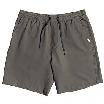 Pantalón Corto Quiksilver Union Amphibian Elastic 18 para hombre en color verde, talla S