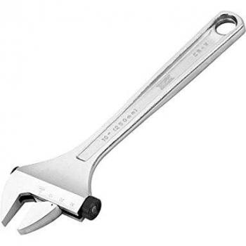 Alyco 172272 Llave Ajustable Moleta Lateral, Plateado, 250 mm