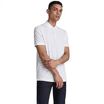 G-Star Dunda Slim Fit Short Sleeve Polo Shirt for Men - White 2XS