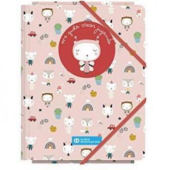 Carpeta solapas A5 - Aldeas Infantiles SOS - Abeja