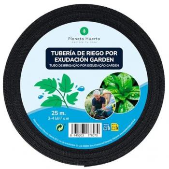 Rollo de Exudación Garden Planeta Huerto 25 m - Tela Geotextil para Drenaje y Filtración
