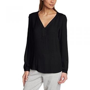 Kaffe Amber Long Sleeve Women's Blouse - Black - Size 36/38/S