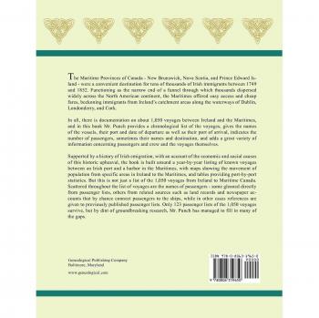 North America's Maritime Funnel: The Irish Immigration Ships, 1749-1852 by Terrence M. Punch