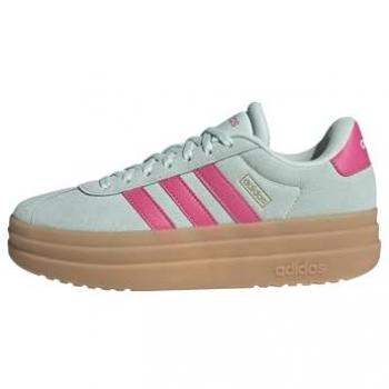 Adidas Vl Court Bold Women's Sneakers - Teal - Size: 37 1/3 - Leather