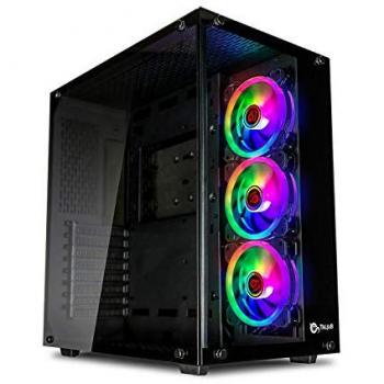PC Gaming TALIUS i3-10100F Midi Tower 16GB RAM 240GB SSD Refrigeración Líquida RGB Negra
