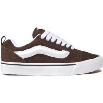Vans Mens Knu Skool Trainers - Brown - Size UK 9