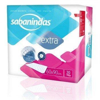 SABANINDAS EXTRA 60X90 MAXI BOLSA 20 UNID