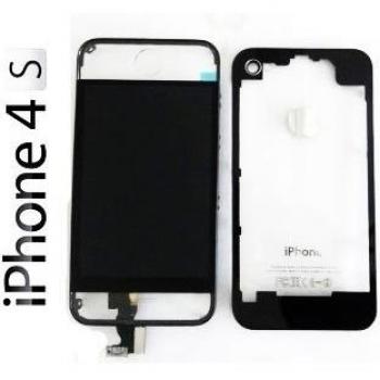 Kit iPhone 4S Trans.Negro