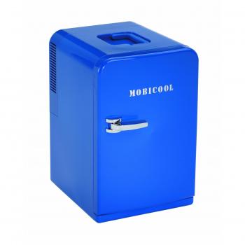 Mobicool F15 - Nevera termoeléctrica pequeña, conexiones 12/230 V,  5 litros de capacidad, color azul