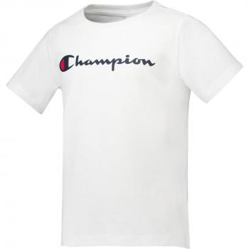 Camiseta de Niña Champion con Logo Icono y Cuello Redondo