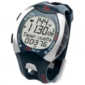 Sigma 21410 - Reloj pulsómetro deportivo, incluye banda torácica, señal codificada, color gris