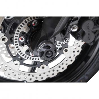 sturzpads vorderachs de sturzpad Kit de color negro. Ducati MULTIST Rueda