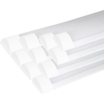 Tira de luz LED 60cm 24W - Pack de 10 / Blanco Neutro 4000K - 5500K
