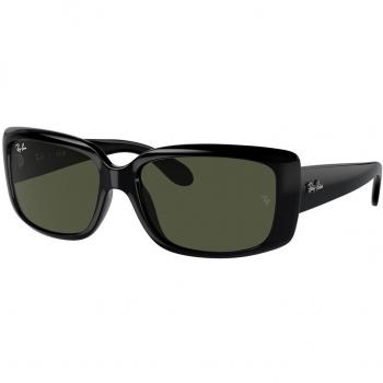 Ray-Ban RB4389 601/31 Women's Square Sunglasses Black Size 55