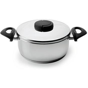 Lacor - 85018 - Cacerola Con Tapa Estudio 18 Inox
