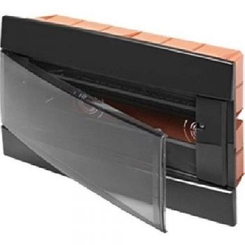 Centralino de Arredo de Incasso Gewiss 12M + 1 Módulo Color Negro Toner IP40