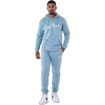 Project X Paris Men's Blue Hoodie and Sweatpants Set