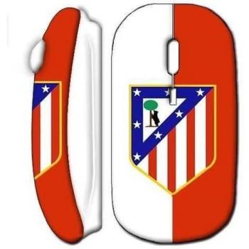 Ratón inalámbrico Atlético de Madrid blanco