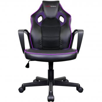 SILLA GAMER MARS GAMING MGC0BP NEGRA-MORADA