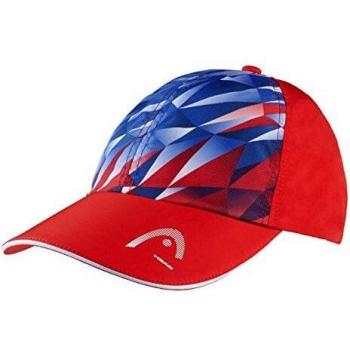 Head Gorra con función de luz para Hombre, Azul Rey/Rojo, Talla única