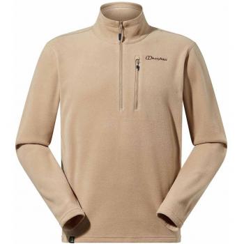 Forro polar Berghaus Prism Micro Polartec Half Zip para hombre en color beige, talla L