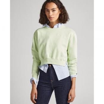 Sudadera Mujer Pepe Jeans Adriana - Estilo Cropped con Cuello Redondo