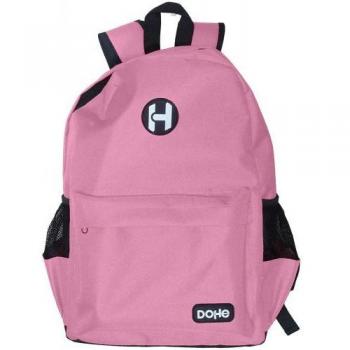 Mochila Icon Rosa DOHE 50878 - Diseño moderno con bolsillo exterior e interior para tablet, tirantes reforzados y ajustables, asa superior - Tamaño 30x43x16cm
