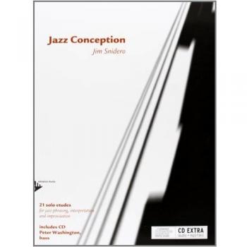 Estudios de Jazz Conception para Contrabajo - 21 Etudes con CD de Jim Snidero