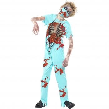 Disfraz Médico Cirujano Zombie para Niño Talla 7-9 Años