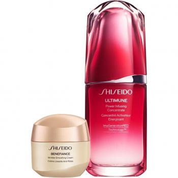 Shiseido - Estuche de regalo Ultimune+Benefiance Wrinkle Smoothing