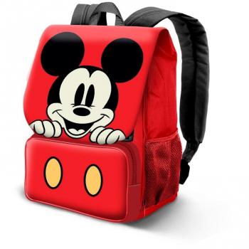 Mochila Infantil Expandible Mickey Mouse Disney 45cm con solapa de Karactermania