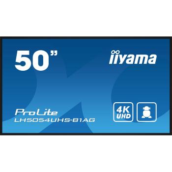 IIYAMA ProLite LH5054UHS-B1AG 50 4K UHD LCD Large Format Display VA Panel with Anti-Glare Coating