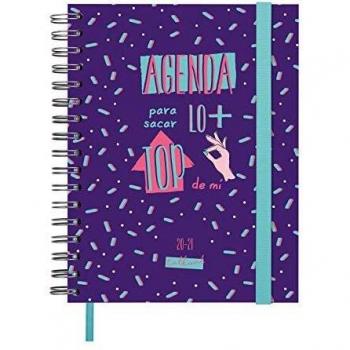 Finocam - Agenda Curso 2020-2021 Cuarto-155x217 Semana Vista Apaisada Top Morado Español