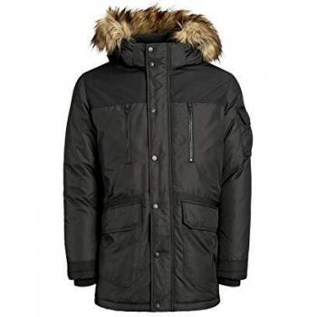 Jack & Jones Jcoglobe Parka, Negro