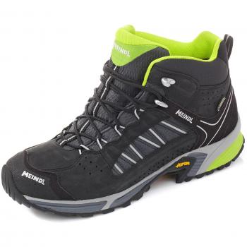 Meindl SX 1.1 Mid GTX Hiking Shoes - Black/Yellow