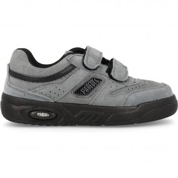 Zapatillas Ecologicas Paredes Serraje Gris Velcro para Hombre y Mujer