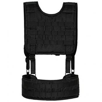 Seibertron Rig tactico miliar Molle Estilo Pecho negro
