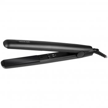Plancha de pelo Sencor SHI 110BK - Placas de cerámica de turmalina, 30W