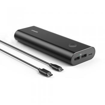 Anker PowerCore+ 20100mAh USB C Powerbank Externer Akku Hohe Kapazität Ladegerät