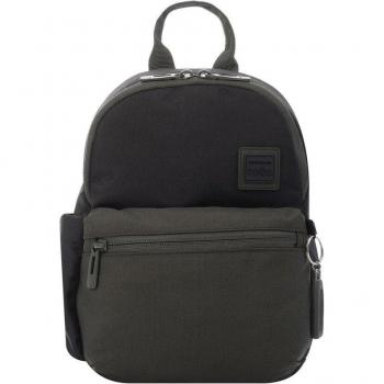 Mochila Totto Dragonary Juvenil con Bolsillo Frontal - Negro