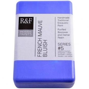 R&F Encaustic 333ml Paint, French Mauve Bluish by R&F Encaustic Paints
