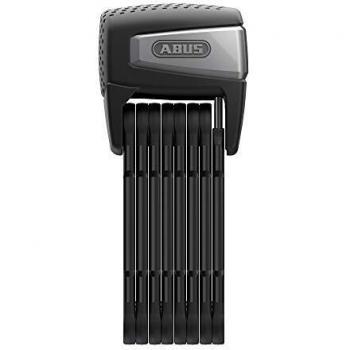 ABUS 61495 Bordo 6500A Smart X Edge 6500/110 BK SH, Black, 110 cm