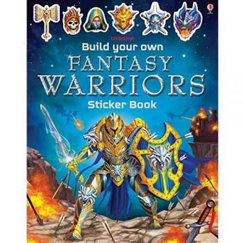 Libro de pegatinas Crea tus propios guerreros de fantasía