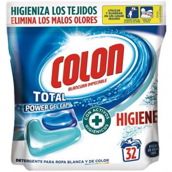 Colon Detergente Total Power Gel Caps Higiene - 32 dosis