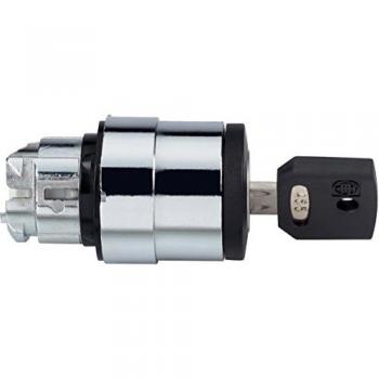 Schneider Electric Harmony Key Selector Switch ZB4BG02, Black, IP66 Rated