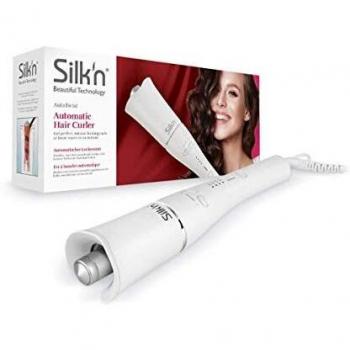Rizador Automático de Pelo Silk'n AutoTwist - Tecnología Smart Curling, 4 Temperaturas (150-210°C), Recubrimiento de Turmalina y Cerámica
