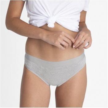Braguitas menstruales Kiwitas Classic Sporty Gris Platanomelón M